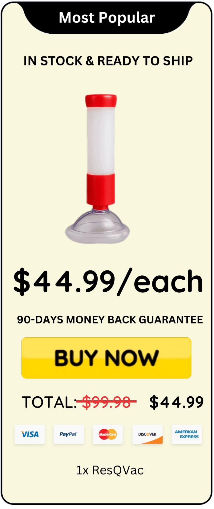ResQVac offer price 